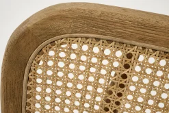 Flamant Lynn, Stoel, Eiken, Riet, Met Kussen