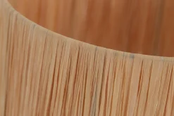 Flamant Maeve, Tafellamp Met Kap, Hout En Raffia