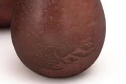 Flamant Malea, Theelichthouder, Glas, Bordeauxrood, S