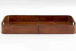 Flamant Manhattan, Dienblad, Bruin Leer