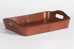 Flamant Manhattan, Dienblad, Bruin Leer