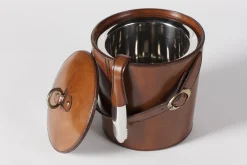 Flamant Manhattan, Ijsemmer, Bruin Leer