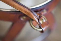 Flamant Manhattan, Wijnkoeler, Bruin Leren Handvat