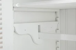 Flamant Marie, Kledingkast, Wit, 3 Deuren