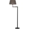 Flamant Martha, Staande Lamp, Bruin/Zwart, Messing