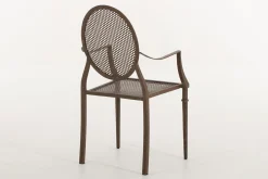 Flamant Mary, Tuinfauteuil, Roestafwerking, Metaal