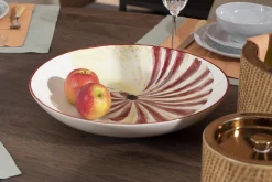 Flamant Maskorra, Kom, Schelp