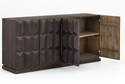 Flamant Matthews, Dressoir, 4 Deuren, Bruin