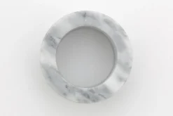 Flamant Maureen, Servetring, Marmer, Wit