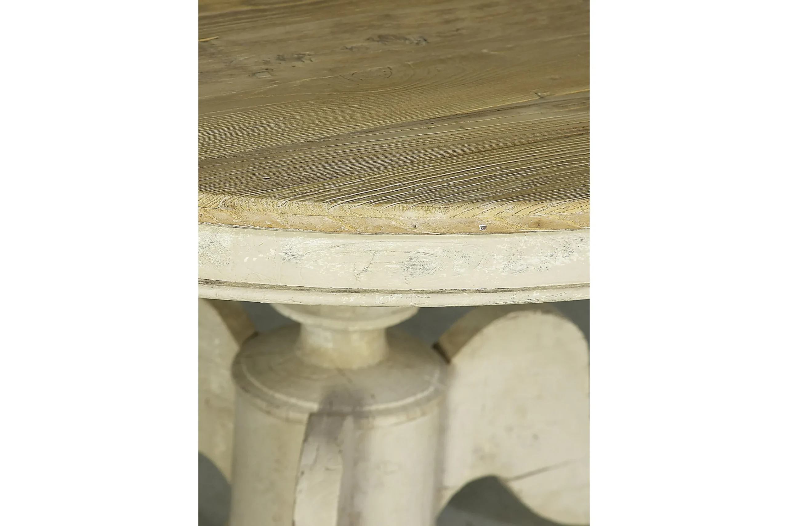 Flamant Milan, Eettafel, Rond, Gerecycled Hout, 140 Cm, Model 1