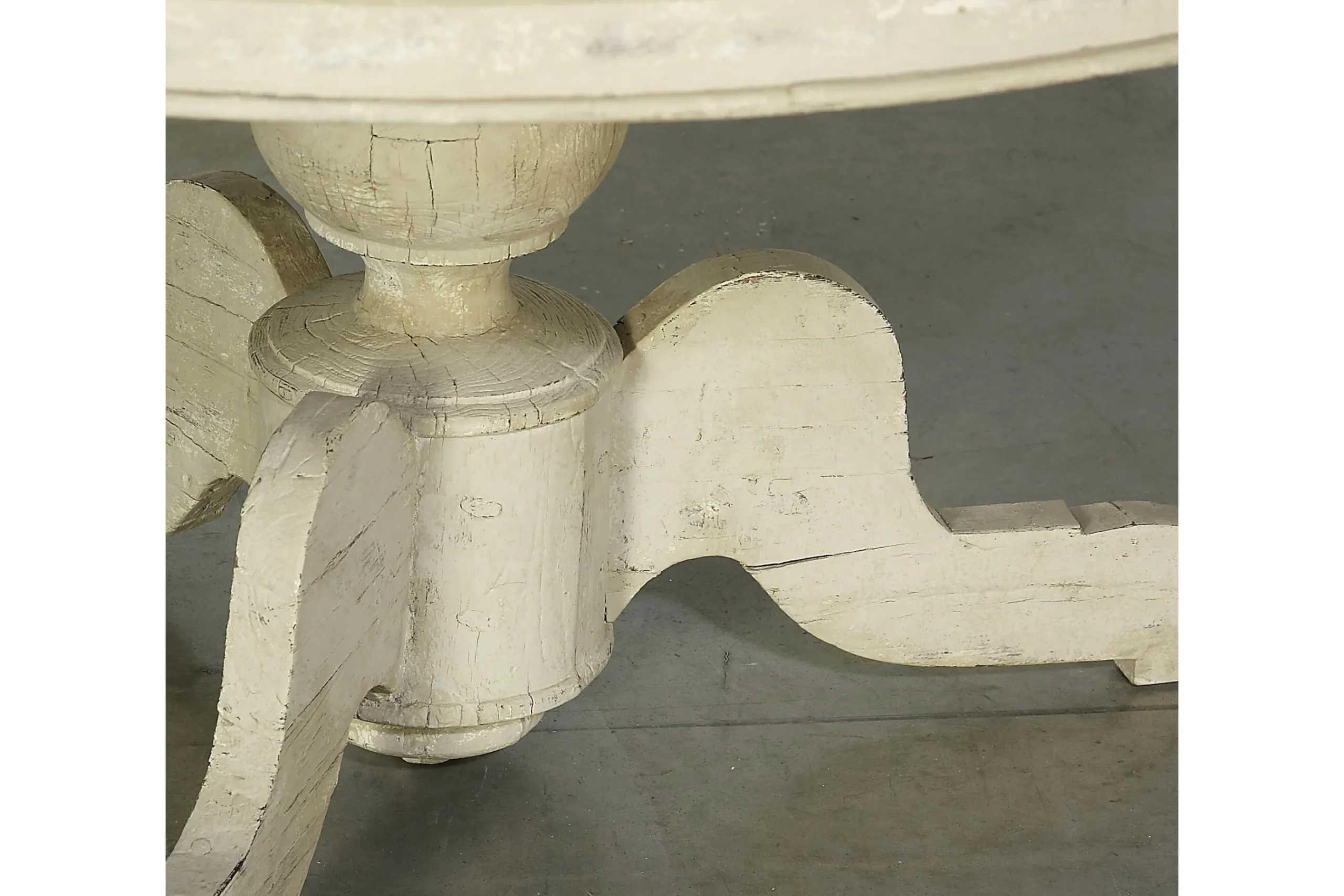 Flamant Milan, Eettafel, Rond, Gerecycled Hout, 140 Cm, Model 1