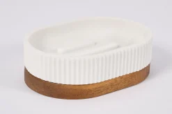 Flamant Muriel, Zeepbakje, Wit