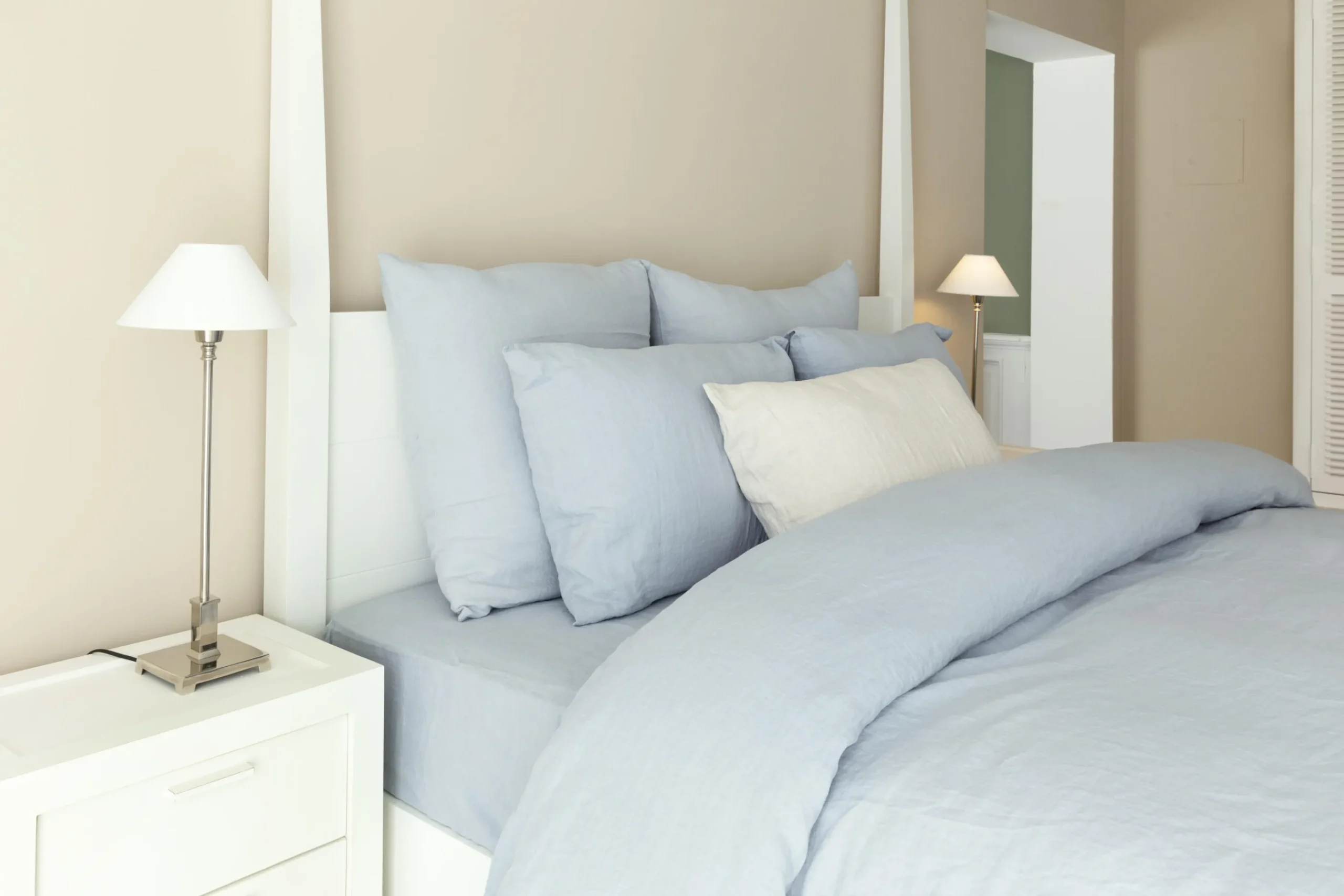 Flamant Nacht, Kussensloop, Set Van 2, 50X70, Wolk