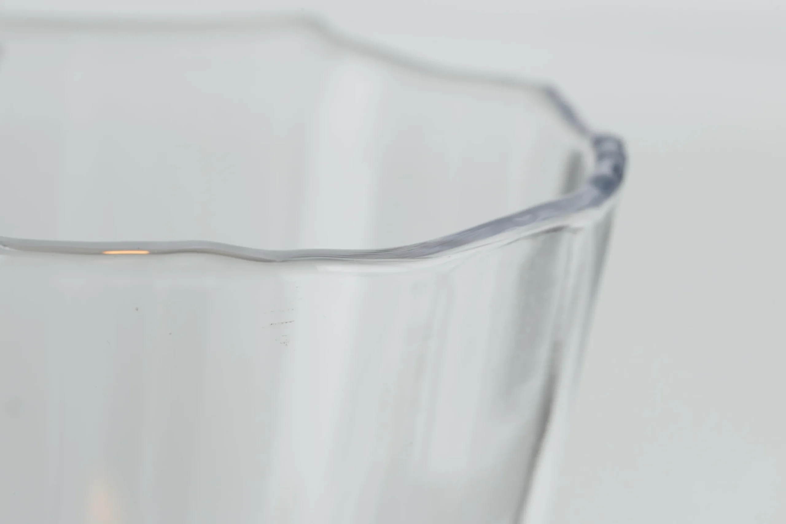 Flamant Nali, Theelichthouder, Mondgeblazen, Glas, 14 Cm