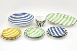 Flamant Nanna, Serveerschaal, Blauw, Rond