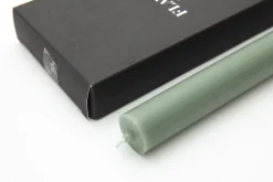 Flamant Nell, Tafelkaars, Kleur Olijfgroen, Set Van 4