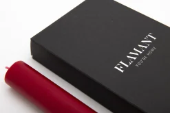 Flamant Nell, Tafelkaars, Kleur Rood, Set Van 4