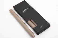 Flamant Nell, Tafelkaars, Kleur Vlas, Set Van 4