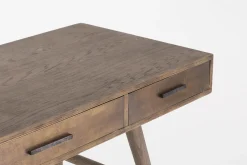 Flamant Nontemar, Bureau, Hout En Messing