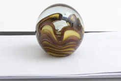 Flamant Novan, Presse-Papier, Glas