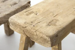 Flamant Paton, Kruk, Gerecycled Hout