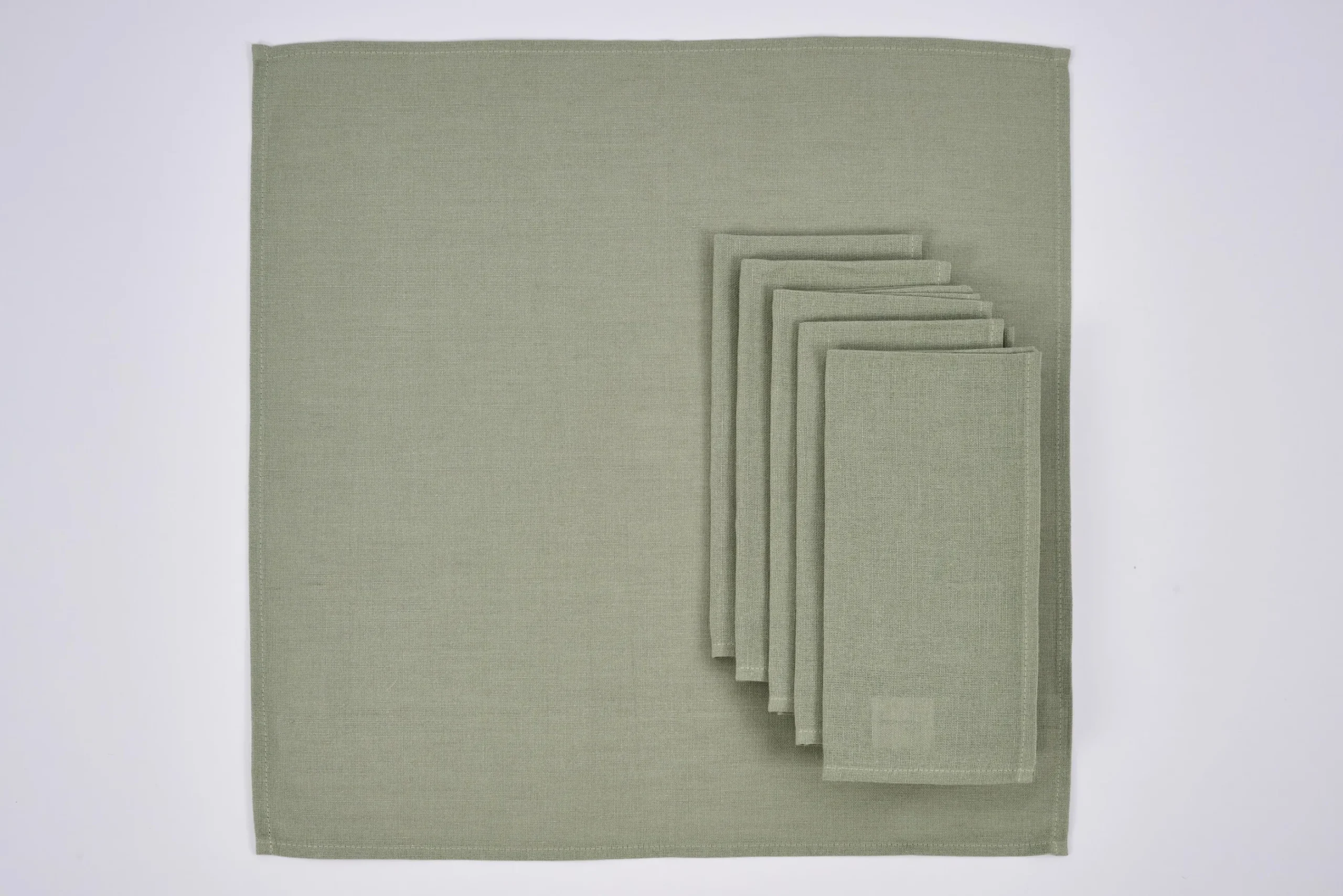 Flamant Phills, Servet, Ijsberggroen, Set Van 6