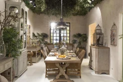 Flamant Reggie, Eettafel, Rechthoekig, Hout, Naturel