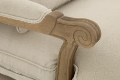 Flamant Richelle, Loungestoel, Natuurlijk Linnen