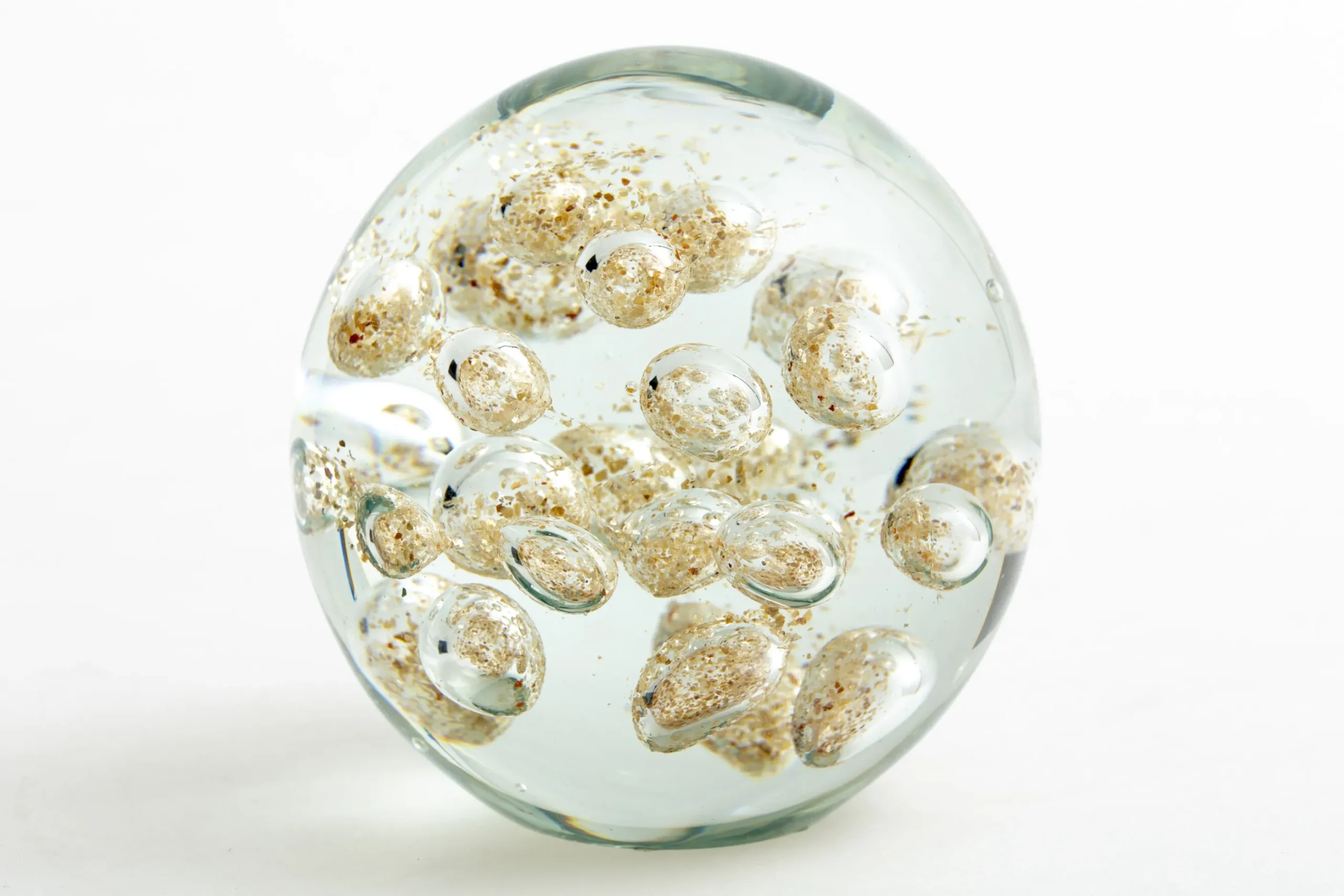 Flamant Royka, Presse-Papier, Glas