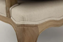 Flamant Sally, Fauteuil, Natuurlijk Linnen