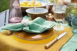 Flamant Samantha, Bord, Amber