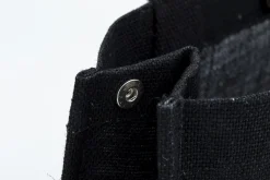 Flamant Shopper , Boodschappentas, Jute, Zwart