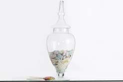 Flamant Snoek, Snoeppot, Glas, S