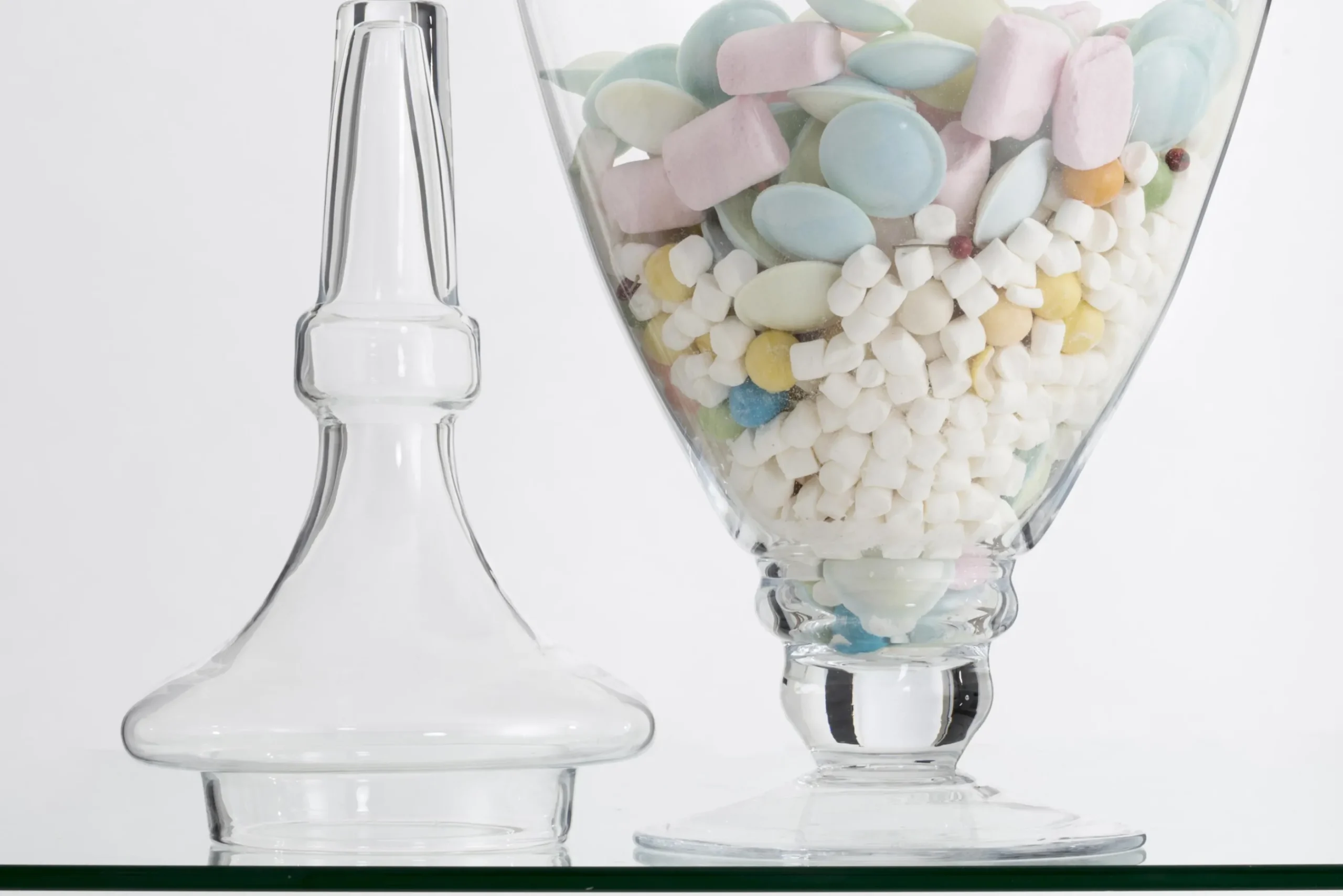 Flamant Snoek, Snoeppot, Glas, S