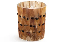 Flamant Sterling, Theelichthouder, Veren, L