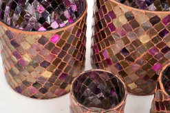 Flamant Tatou, Theelichthouder, Glas, L