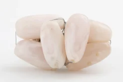 Flamant Tina, Servetring, Kralen, Wit