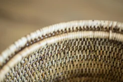 Flamant Togo, Afvalbak, Met Deksel, Riet