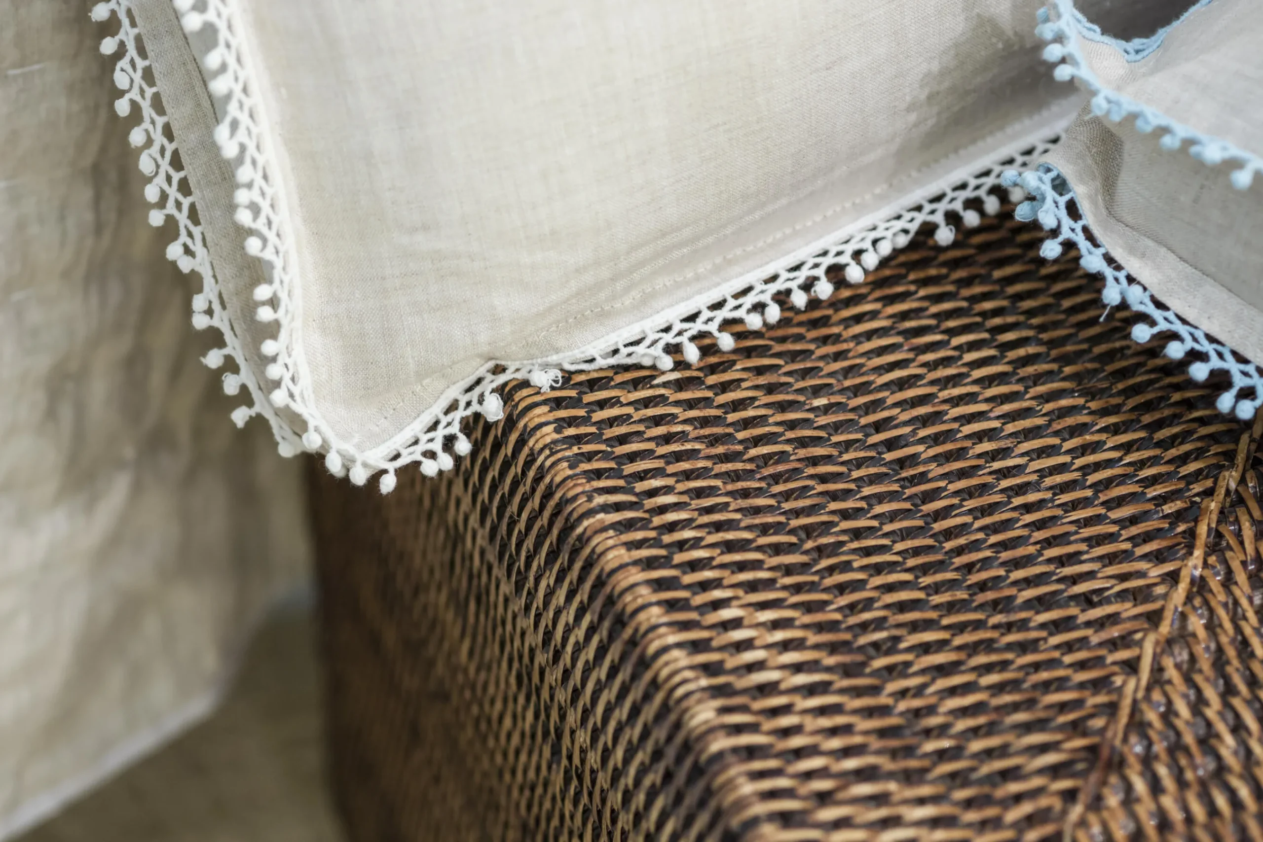 Flamant Togo, Mand, Met Deksel, Riet