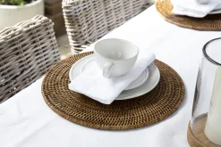 Flamant Togo, Onderplaat, Riet, Rond