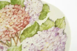 Flamant Villosa, Serveerbord, Keramiek, Bloemen, Ovaal