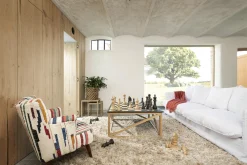 Flamant Vlaanderen, Schaakbordbasis, Eik