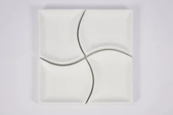 Flamant Yuni, Kom, Keramiek, Wit, Set Van 4